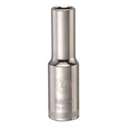 DeWALT DWMT89532OSP 1/2 in. Drive 7/16 in. 6-Point Deep Socket for 7/16 in. SAE fasteners, chrome hand socket for automotive and mechanical work