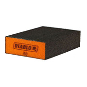 Diablo DFBLBLOMED01G 5 in. x 3 in. x 1 in. 60 Grit Large Flat Edge Sanding Sponge