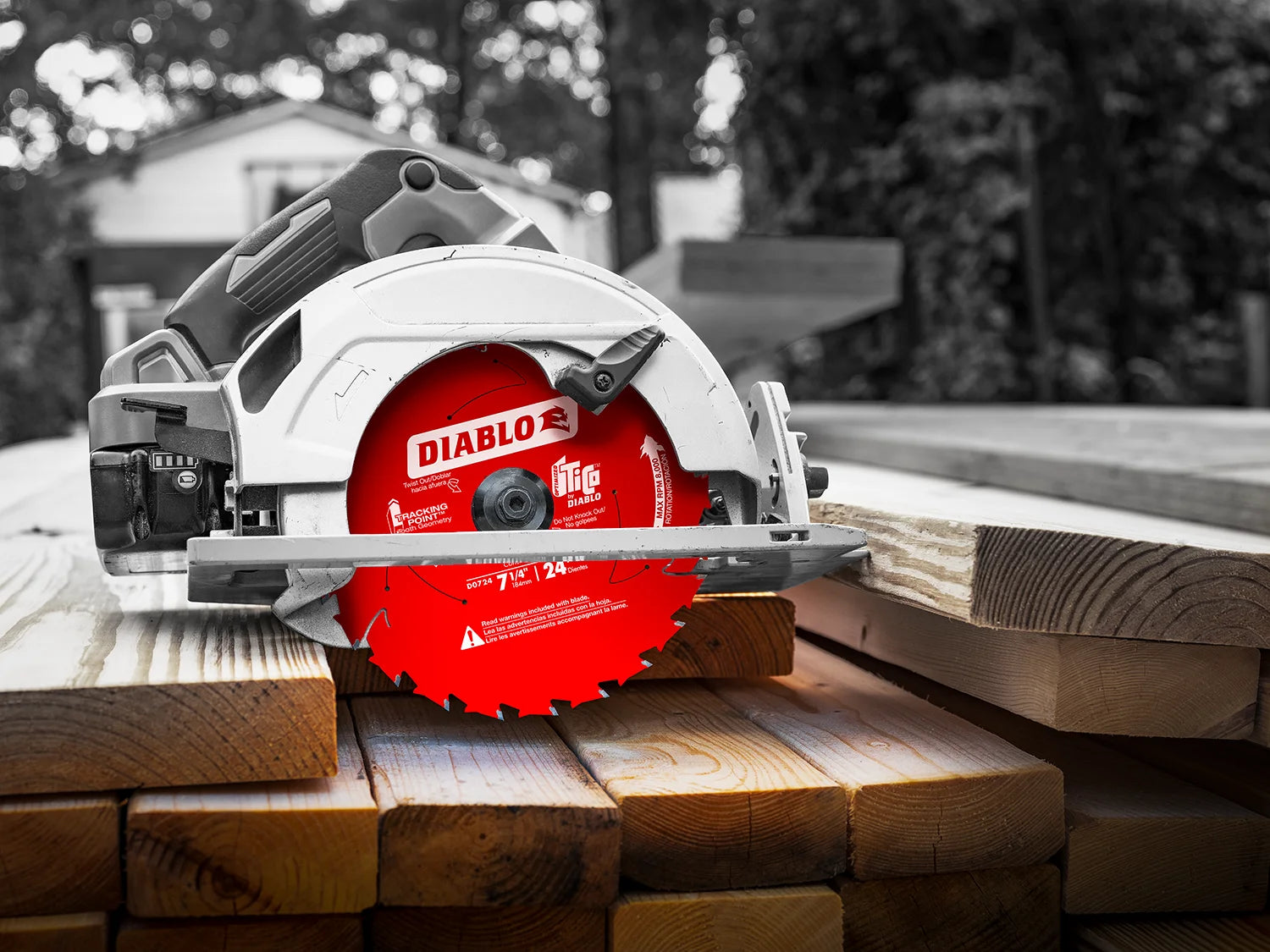 Diablo D0724A 7-1/4 in. x 24-Tooth  Framing Saw Blade