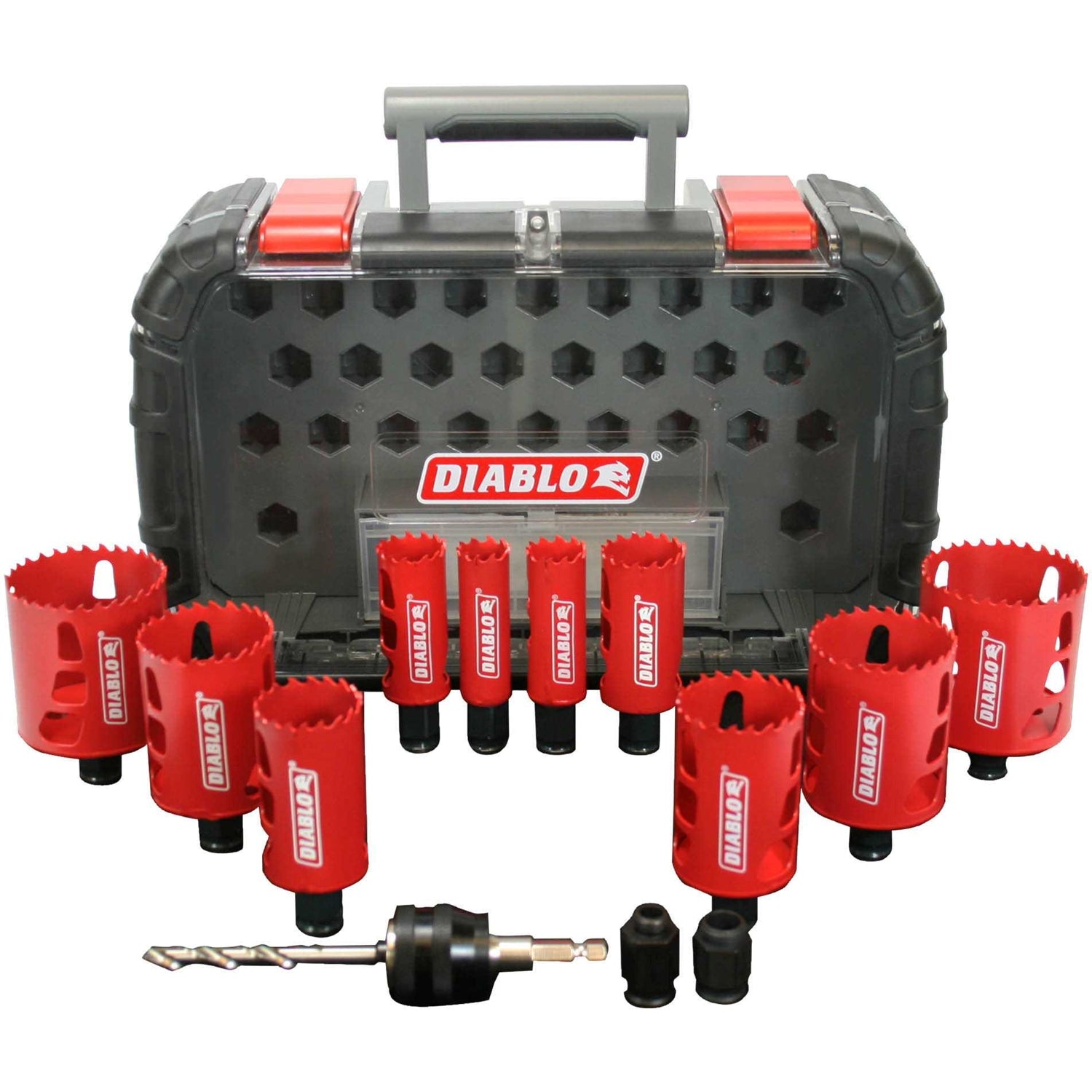 Diablo DHS14SGP 14-Piece General Purpose Bi-Metal Hole Saw Set
