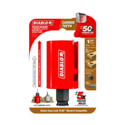Diablo DHS1750CTR 1-3/4 in. Demo Demon Carbide Teeth Rough-In Hole Saw
