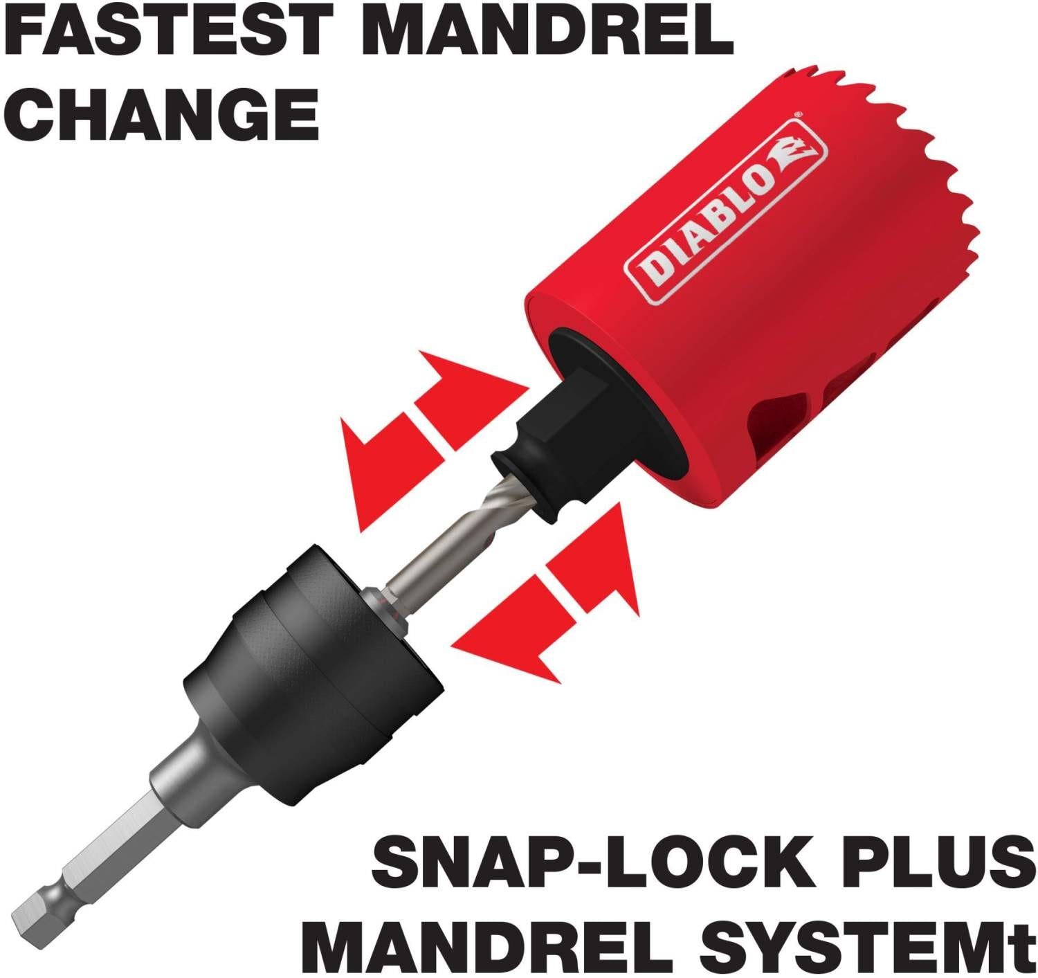 Diablo DHS3000CT 3 Inch Carbide-Tipped Wood & Metal Holesaw