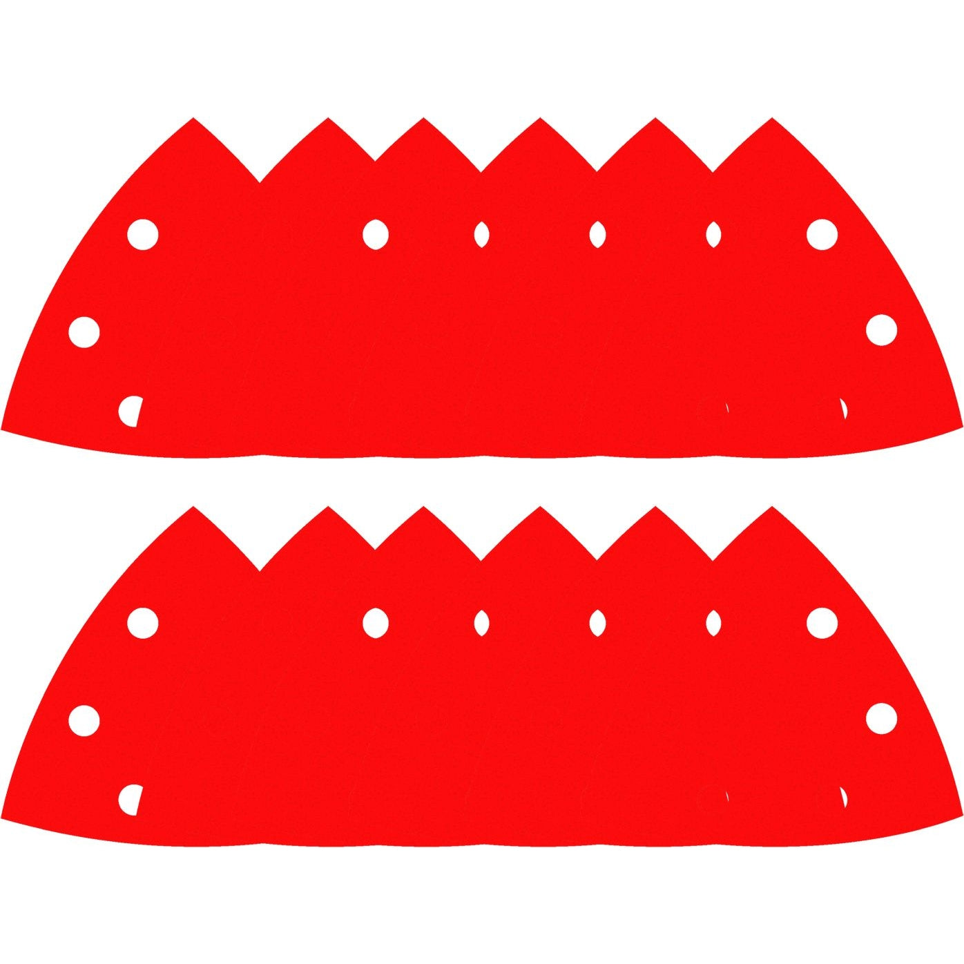 Diablo DCT334ASTH12G 3-3/4" 12-Piece Assorted Oscillating Detail Triangle Sanding Sheet Pack