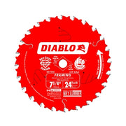 Diablo D0724A 7-1/4 in. x 24-Tooth  Framing Saw Blade