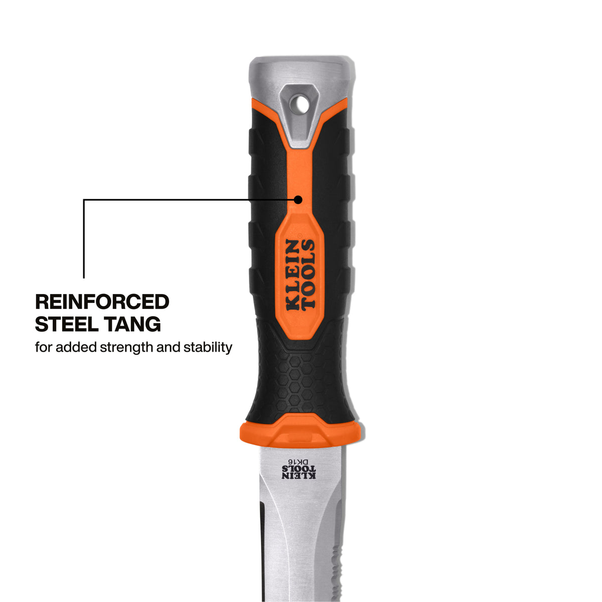 Klein DK16 duct knife impact-resistant sheath with belt clip
