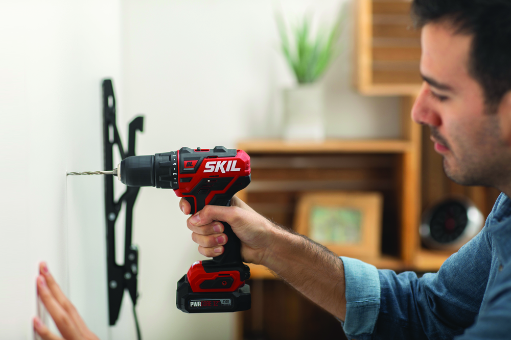 SKIL CB736701 PWRCore 12 Brushless 12V Drill Driver & Impact Driver Kit with PWR JUMP Charger