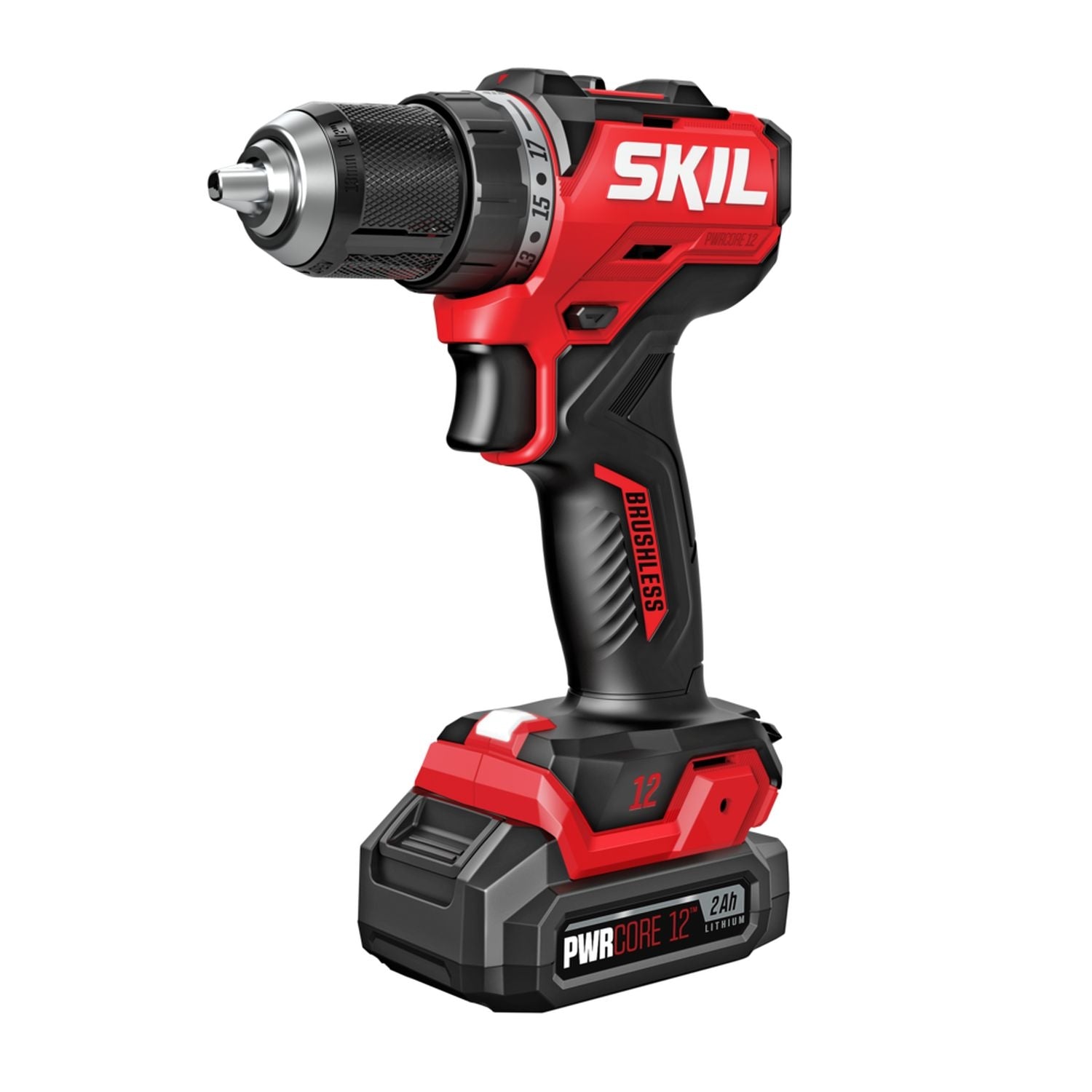 SKIL DL6290A-10 PWR CORE 12 Brushless 12V 1/2 IN. Compact Drill Driver Kit