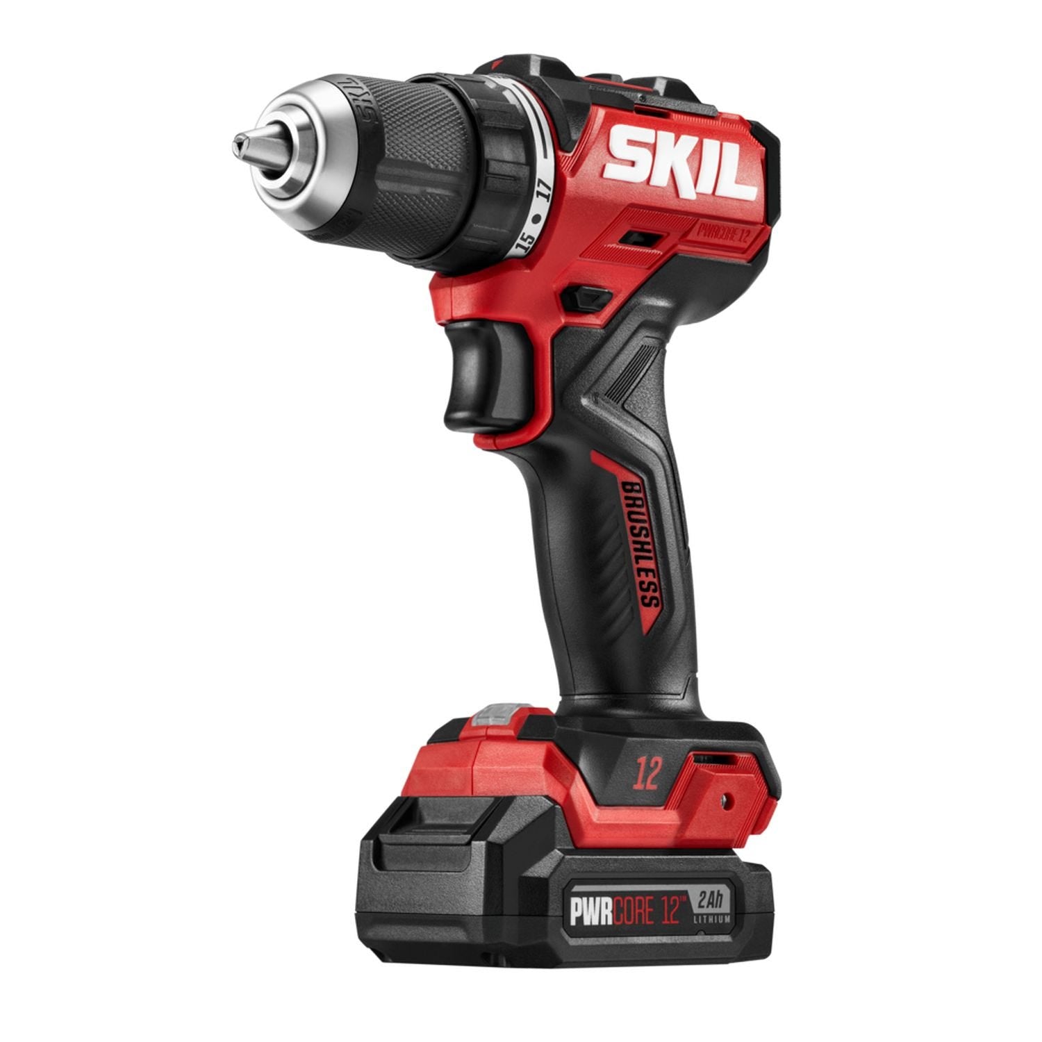 SKIL DL6290A-10 PWR CORE 12 Brushless 12V 1/2 IN. Compact Drill Driver Kit
