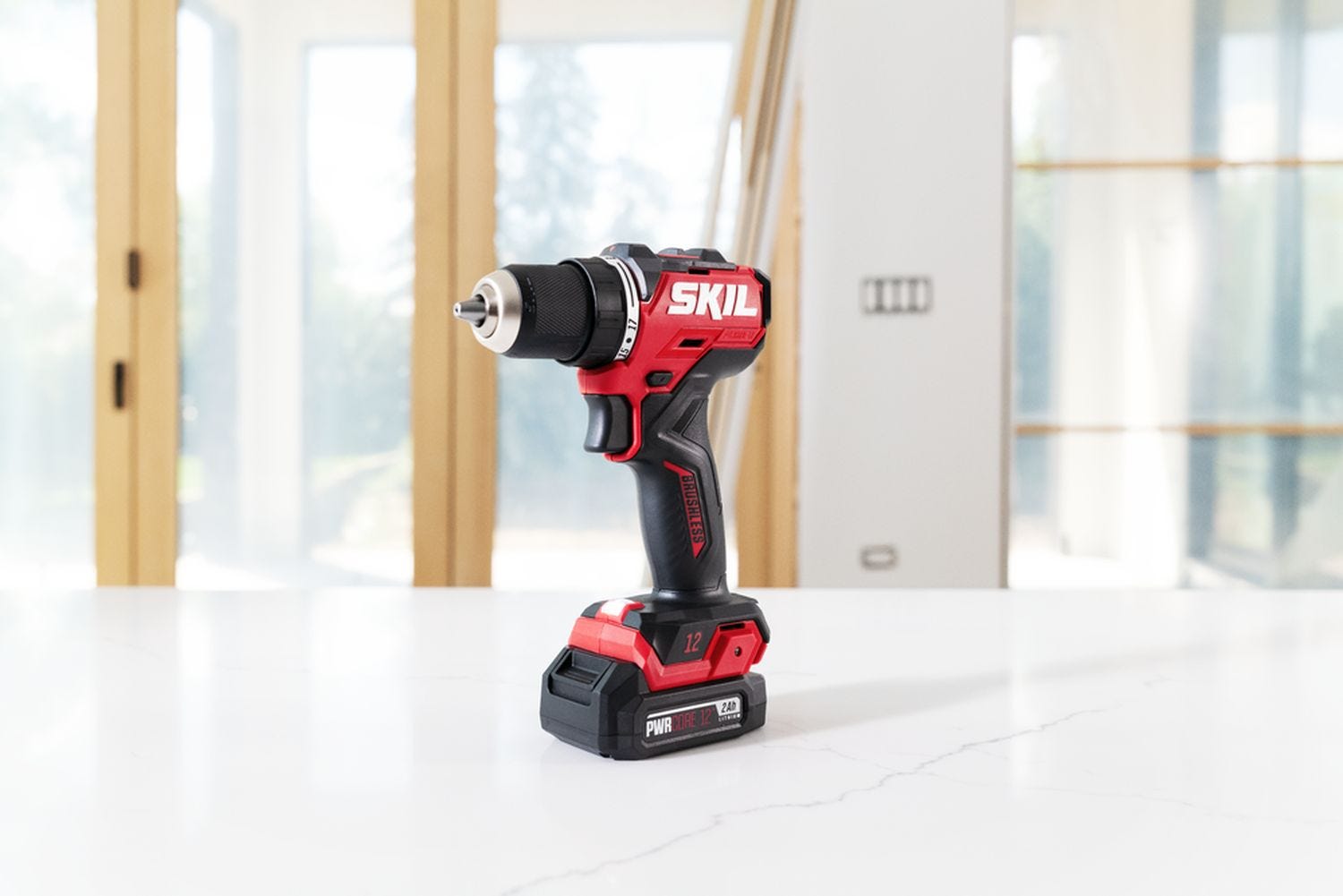 SKIL DL6290A-10 PWR CORE 12 Brushless 12V 1/2 IN. Compact Drill Driver Kit