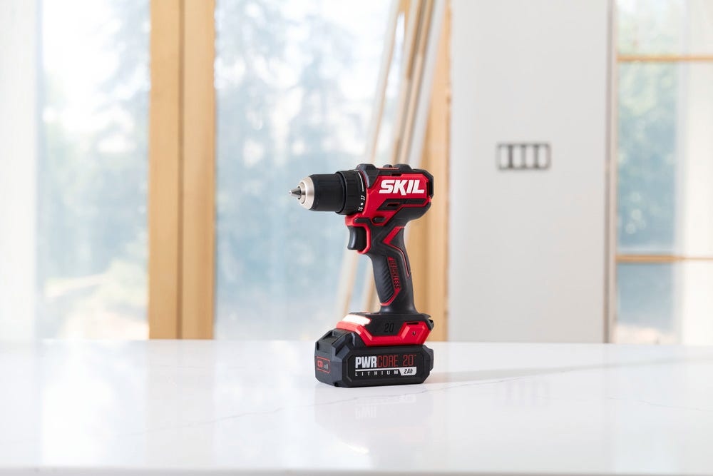 SKIL PWR CORE 20™ Brushless 20V 1/2 IN. Compact Drill Driver Kit