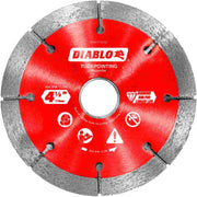 Diablo DMATP0450 4-1/2 Inch Diamond Tuck Point Blade for Masonry