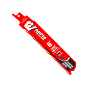 Diablo DS0608CFA10 6-in. 8TPI AMPED Steel Demon Carbide Teeth Reciprocating Saw Blade for Thick Metal