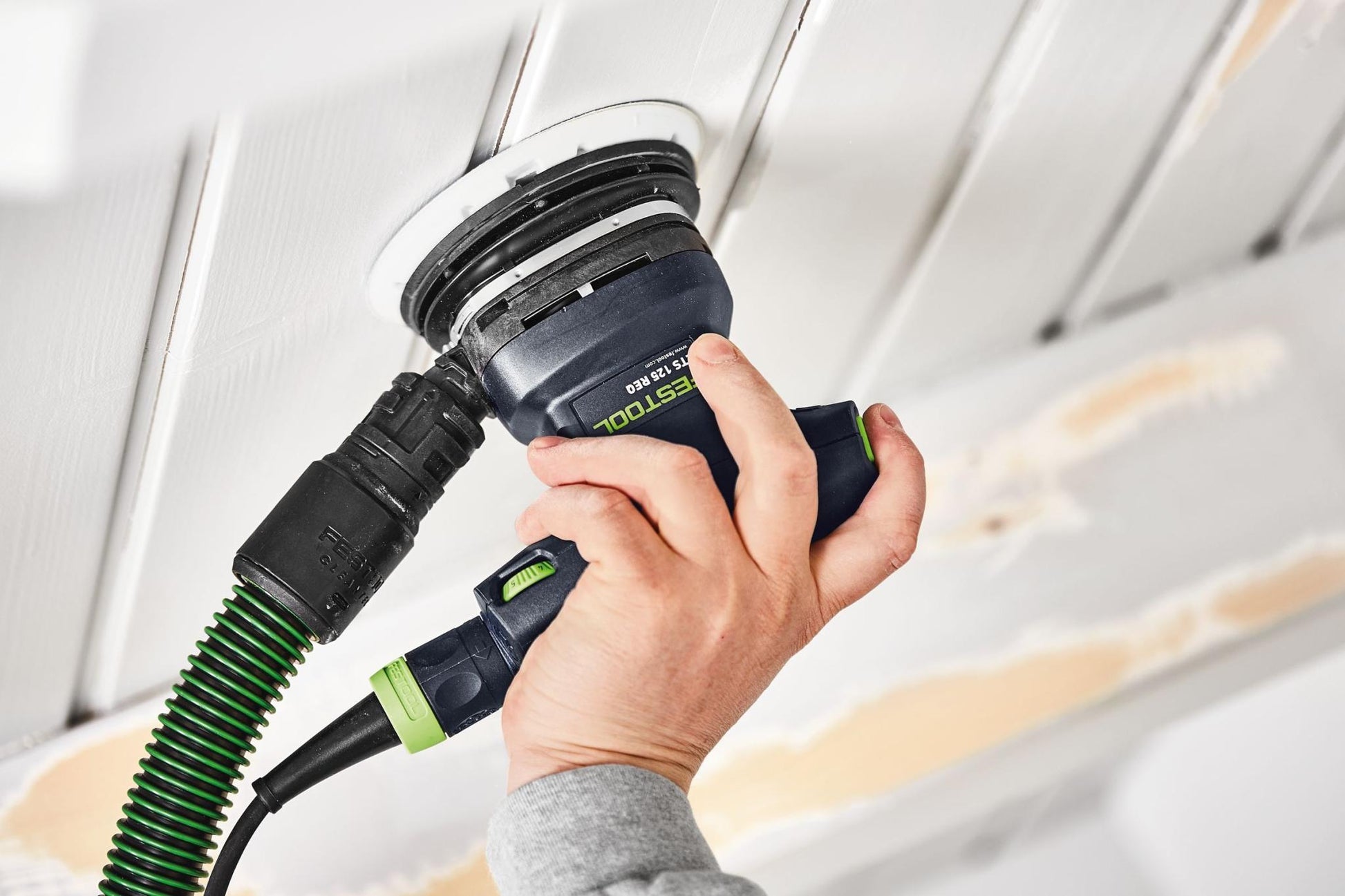 Festool ETS 125 REQ-Plus 125mm (5") Random Orbital Sander Set w/ Granat Abrasive Value Set Systainer