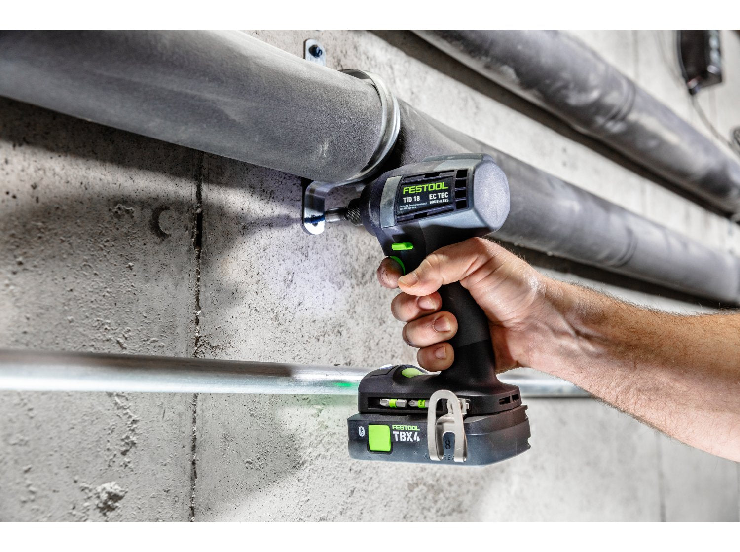 Festool 18V TPC 18/4 Cordless Drill Driver and TID 18  Cordless Impact Driver BASIC with Systainer (578830)