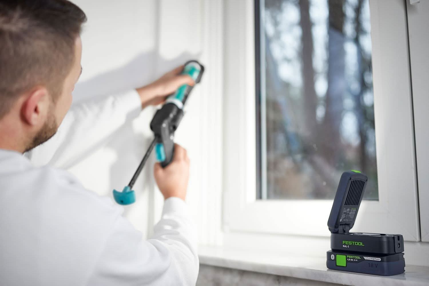 Festool SYSLITE KAL C Cordless 1200-Lumen Task Light with SYSLITE Magnetic Mounting Head