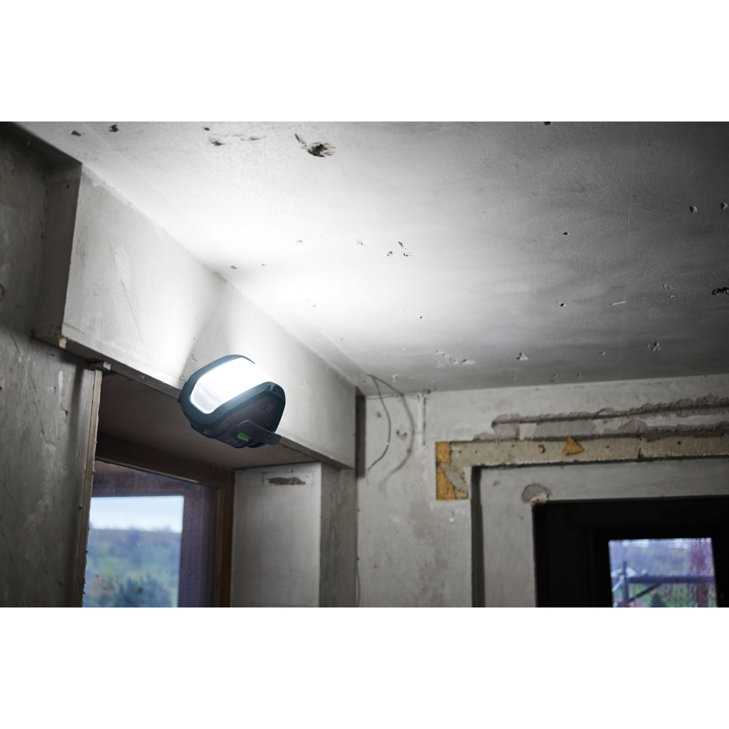 Festool SYSLITE DUO-H Hybrid Cordless/Corded LED 10,000-Lumen Work Light (578514)