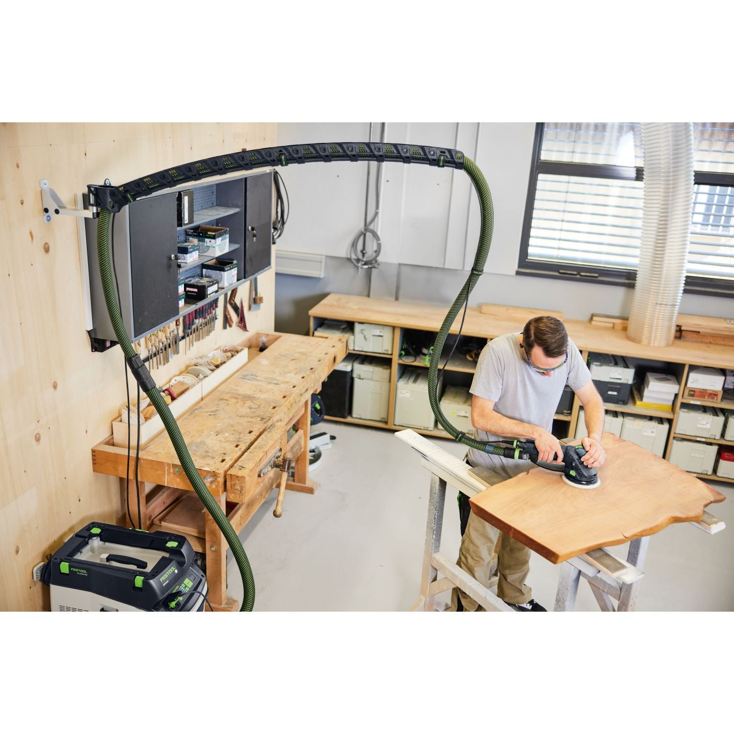 Festool Wall-Mount Overhead Boom Arm, CT-ASA FLX W (578518)