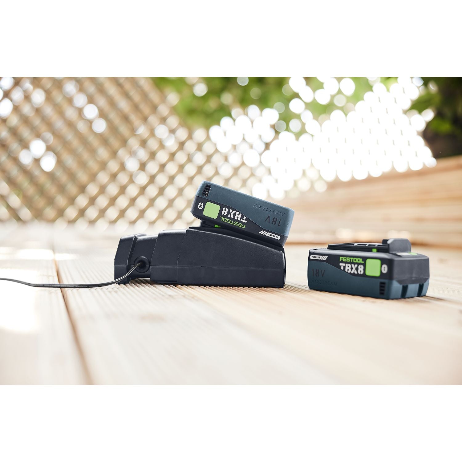 Festool 18V Energy Systainer Set w/ (4) TBX 8.0Ah Batteries + (2) SCA 16 Chargers (578947)