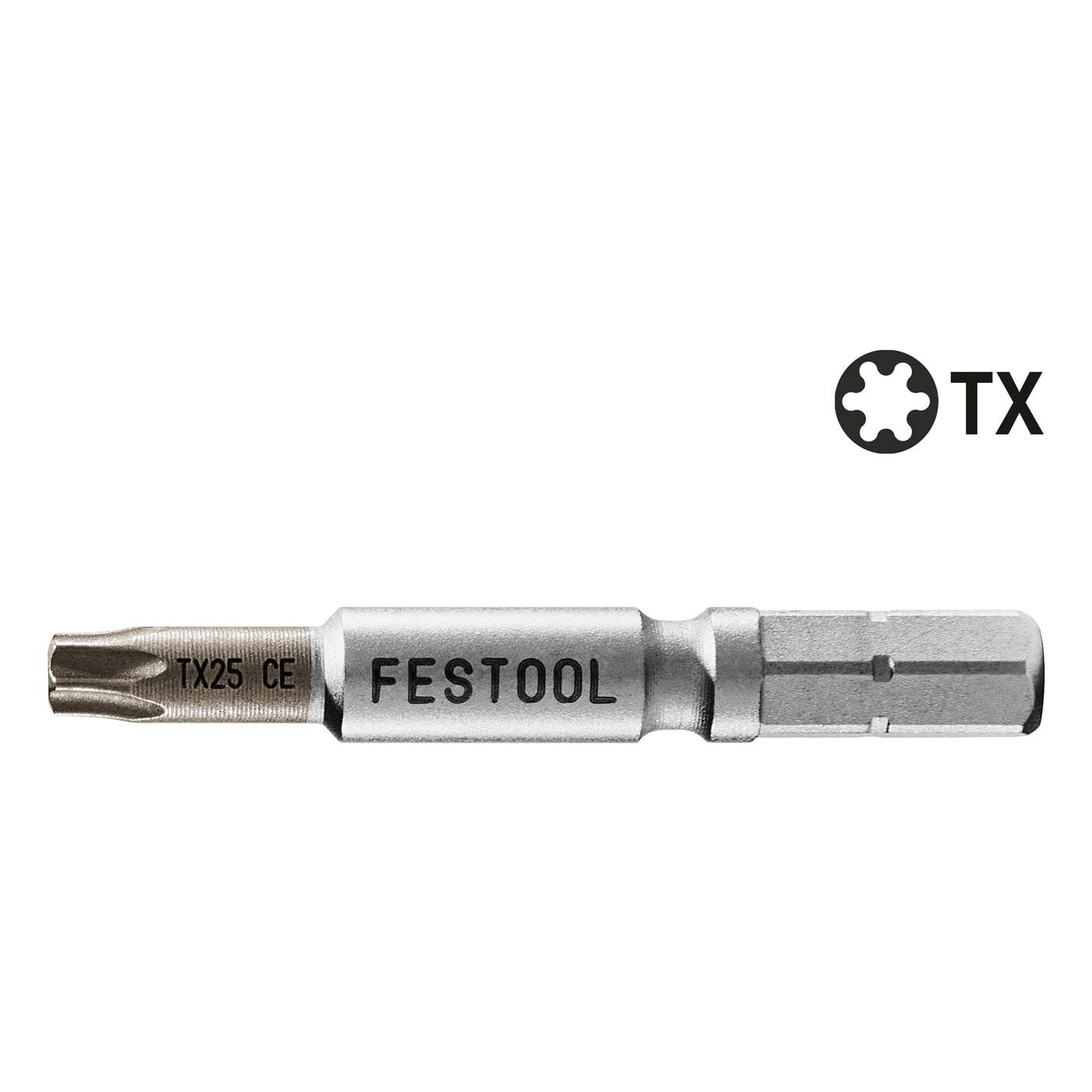 Festool 205081 Centrotec 2" Torx T25 Driver Bit, 2-Pack
