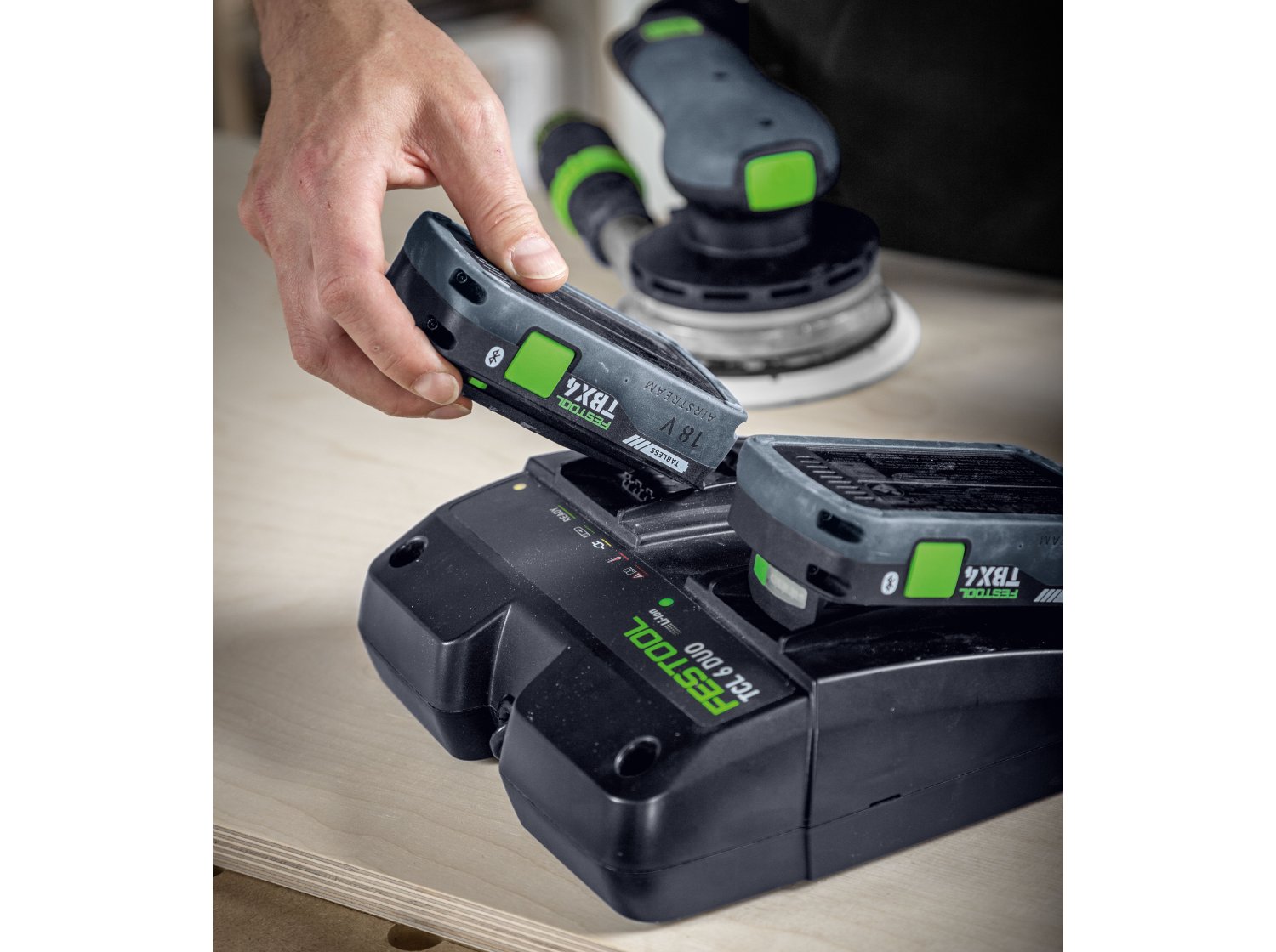 Festool 18V 4.0Ah Tabless Bluetooth Battery Pack (578745)