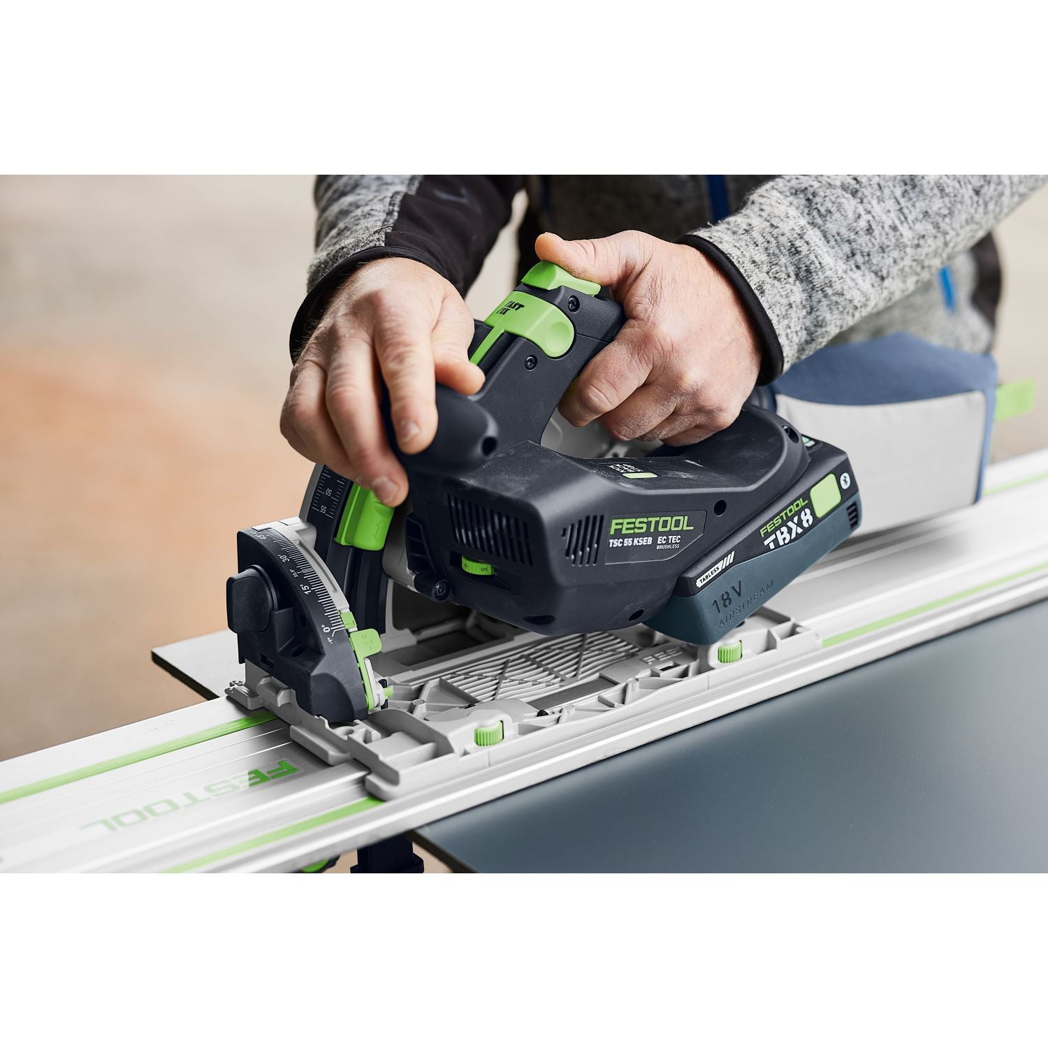 Festool 18V Charger + Batteries Starter Kit w/ (2) TBX 8.0Ah Batteries and SCA 16 Charger (578903)
