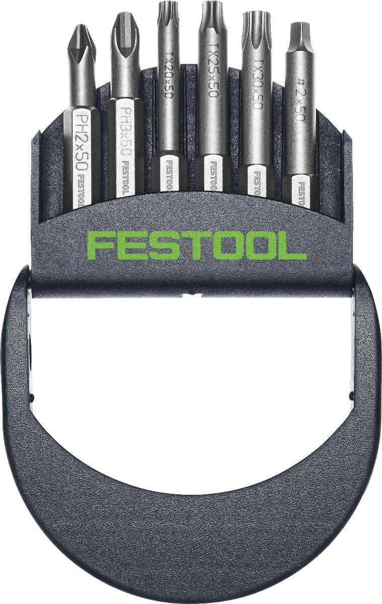 Festool 204386 6-Piece Impact Bit Set