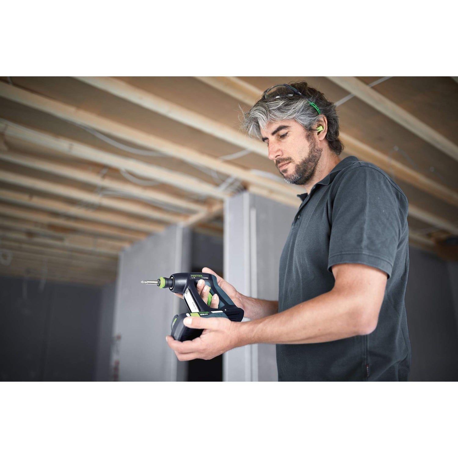 Festool 577619 C 18 Cordless Drill Bluetooth HighPower 4.0Ah Kit w/ Systainer3