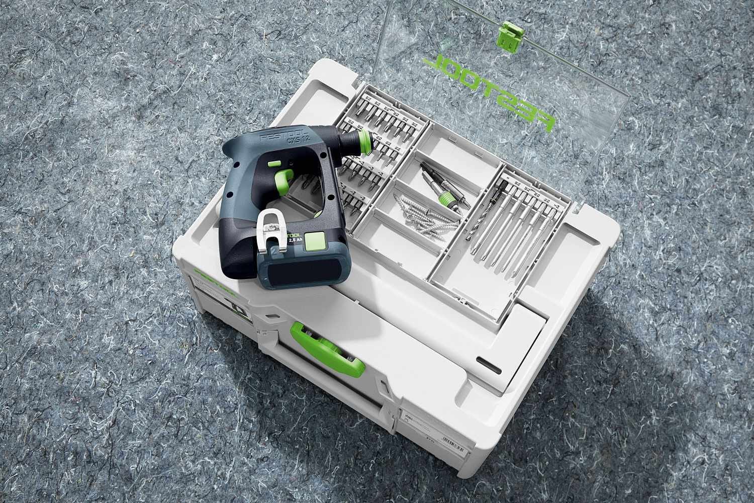Festool 576868 CXS 12 2,5-Plus Cordless Drill
