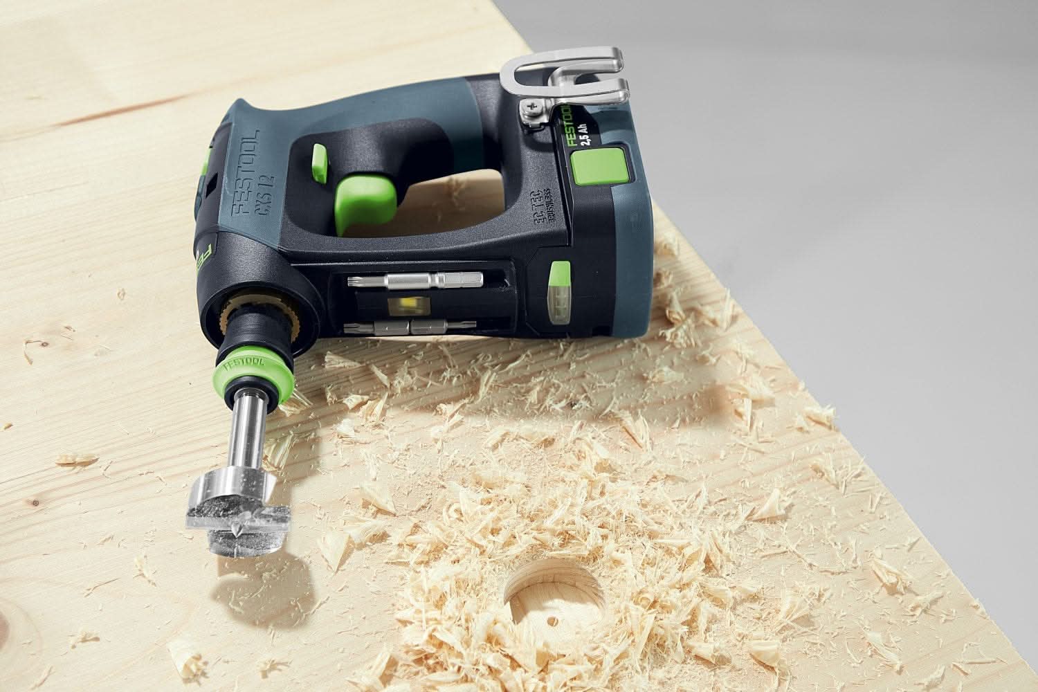 Festool 576868 CXS 12 2,5-Plus Cordless Drill – Tool Nut