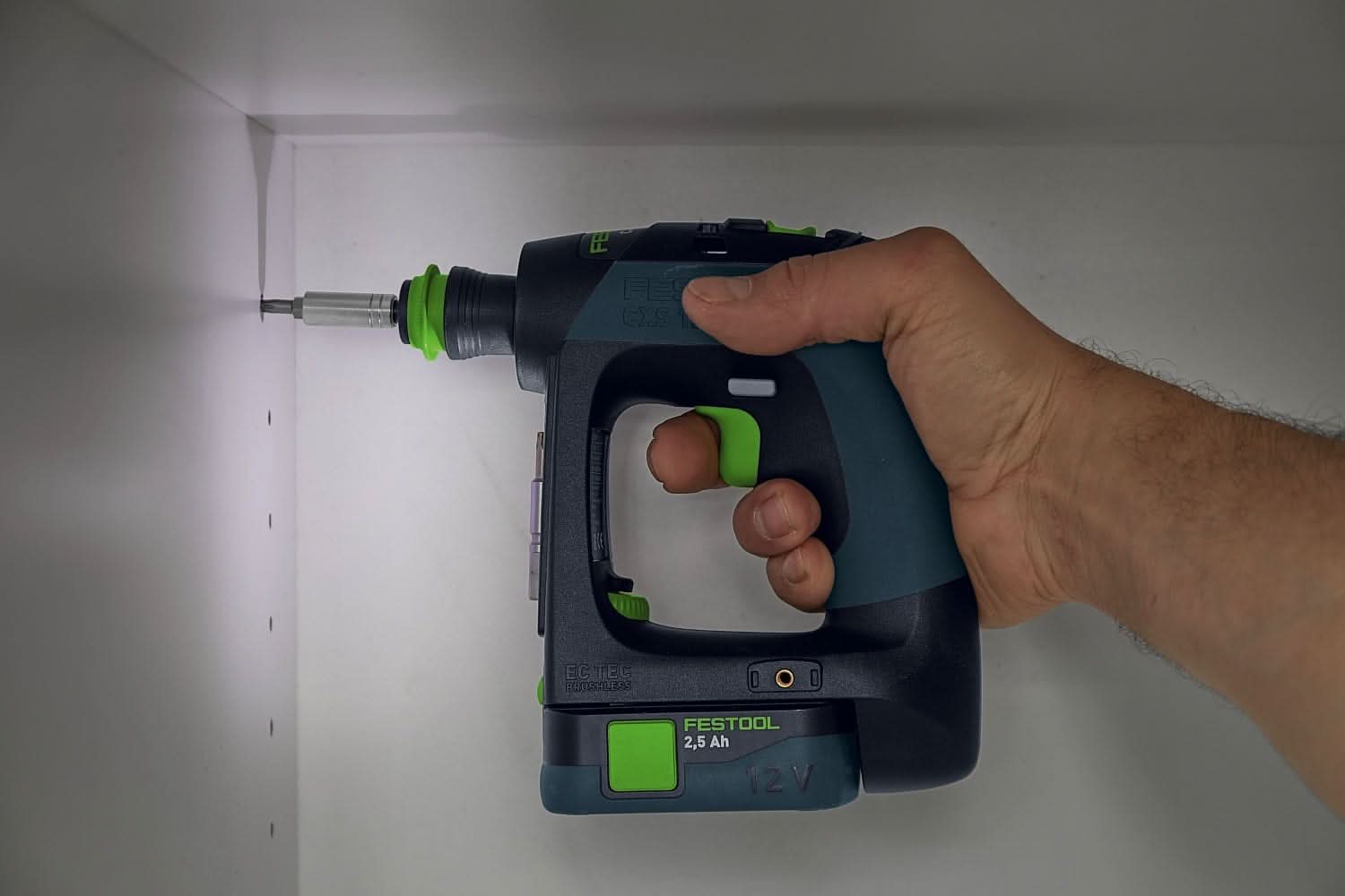 Festool 576868 CXS 12 2,5-Plus Cordless Drill – Tool Nut