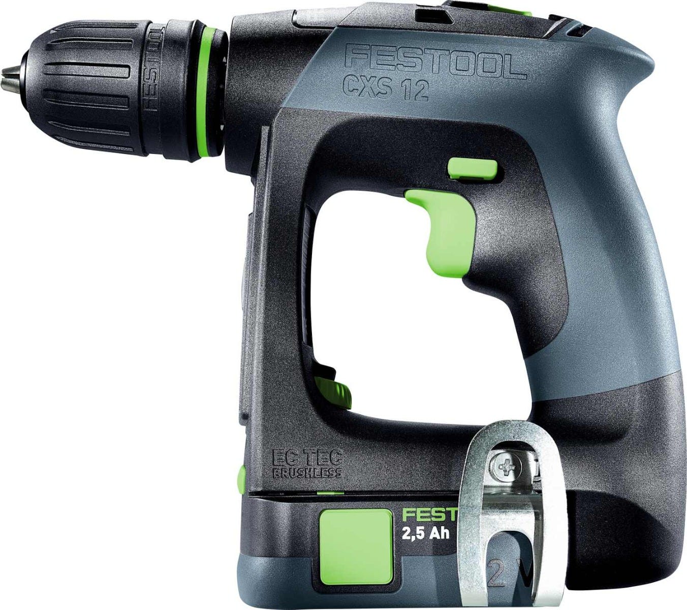 Festool 576868 CXS 12 2,5-Plus Cordless Drill – Tool Nut