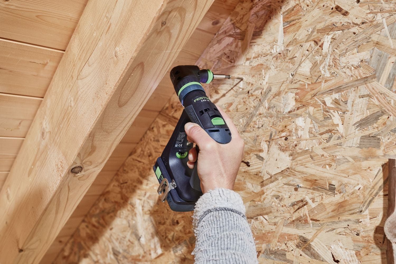Festool 576889 CXS 18 HPC 4.0Ah I-Set Cordless Drill Kit
