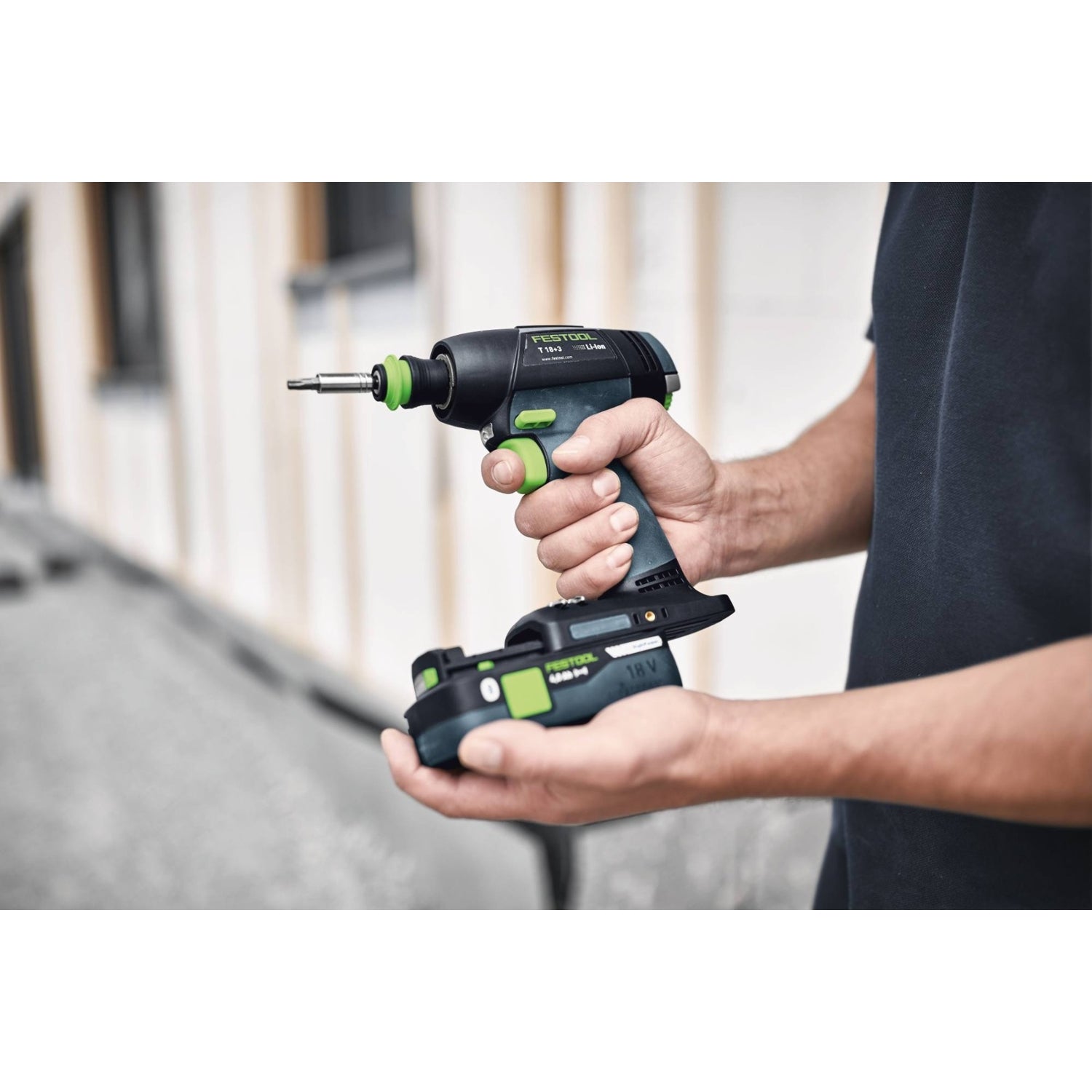Festool 577608 T 18 Cordless Drill HighPower 4.0Ah SET Kit w/ Systainer3