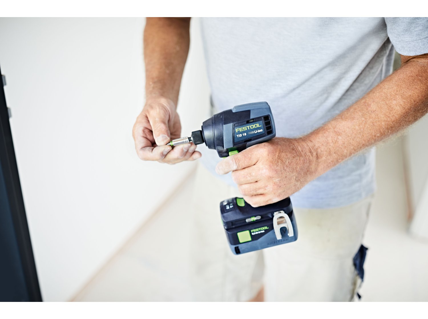 Festool 18V TPC 18/4 Cordless Drill Driver and TID 18  Cordless Impact Driver BASIC with Systainer (578830)