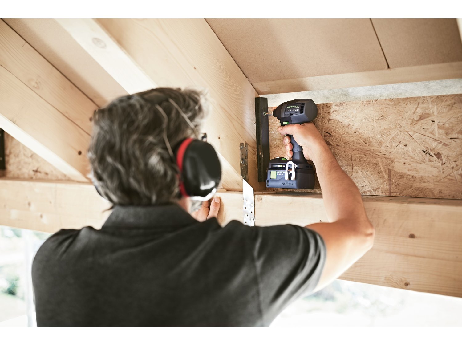 Festool 18V TPC 18/4 Cordless Drill Driver and TID 18  Cordless Impact Driver BASIC with Systainer (578830)