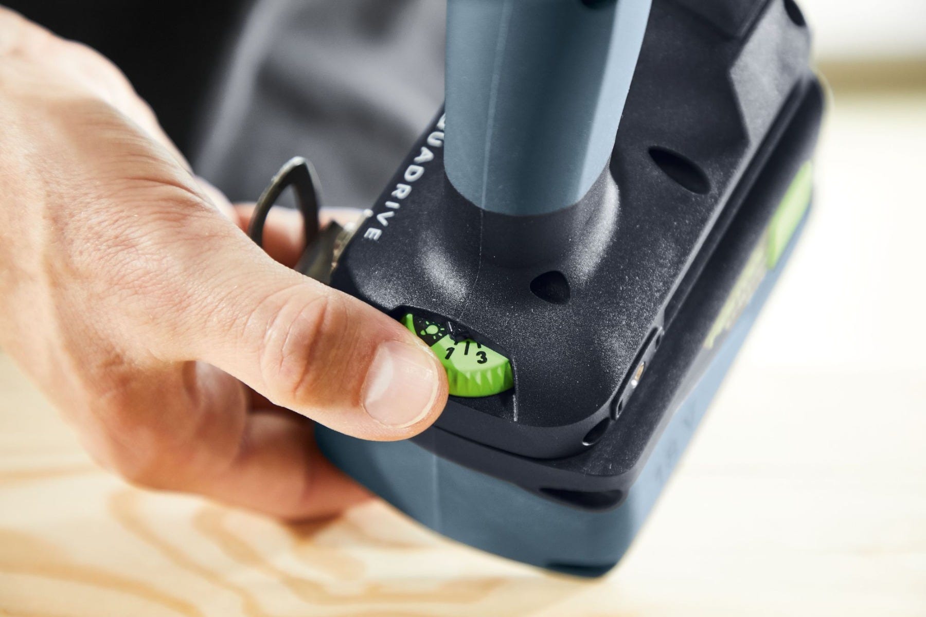 Festool 577627 QUADRIVE TPC 18/4 Cordless Hammer Drill Bare Tool Basic Set w/ Systainer SYS3