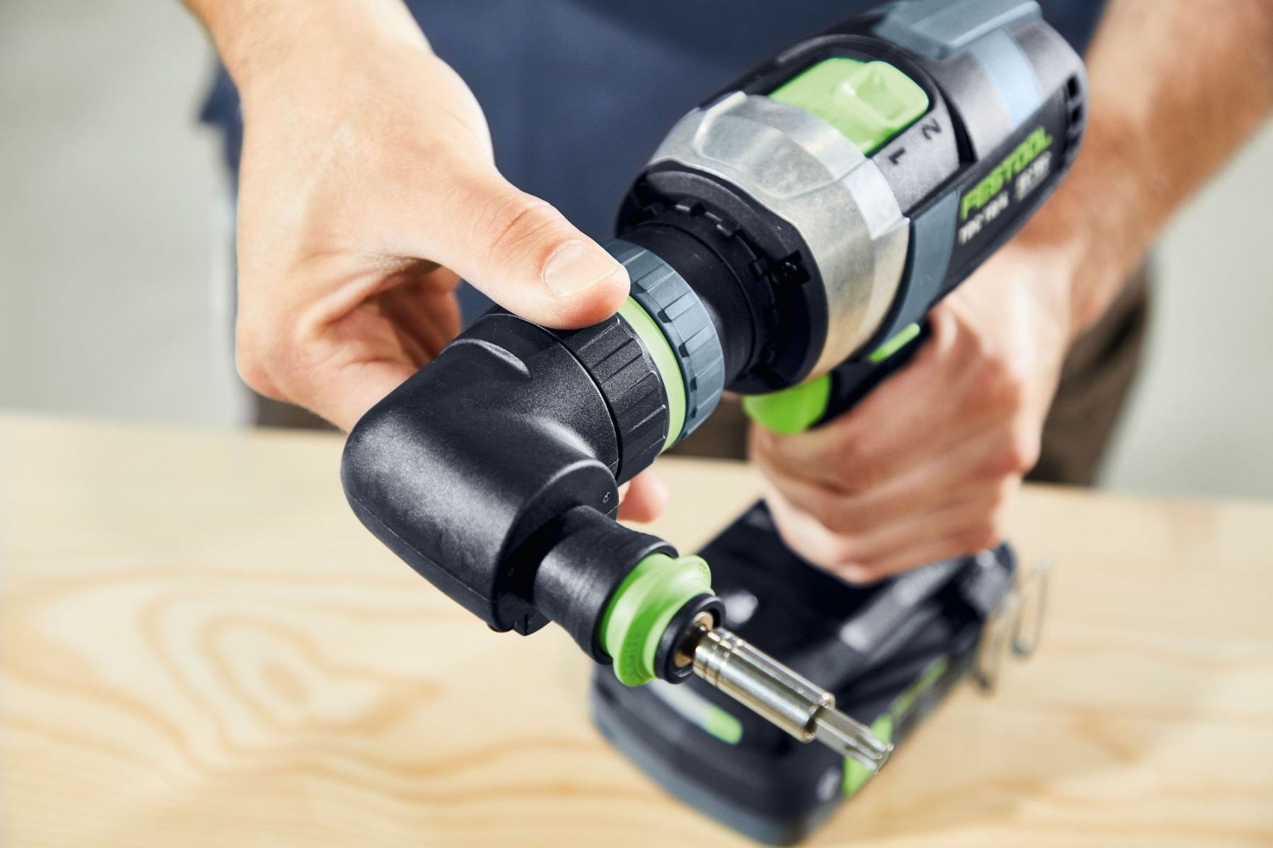 Festool 577627 QUADRIVE TPC 18/4 Cordless Hammer Drill Bare Tool Basic Set w/ Systainer SYS3