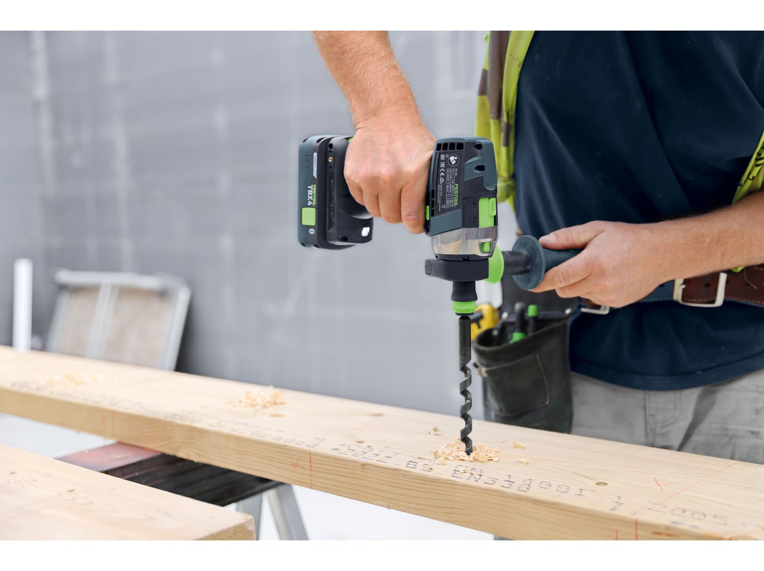 Festool 18V TPC 18/4 Cordless Drill Driver and TID 18  Cordless Impact Driver BASIC with Systainer (578830)