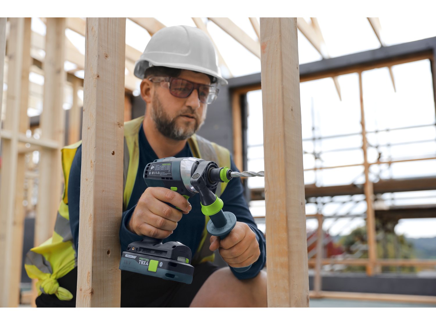 Festool 18V TPC 18/4 Cordless Drill Driver and TID 18  Cordless Impact Driver Kit with Systainer (578830)