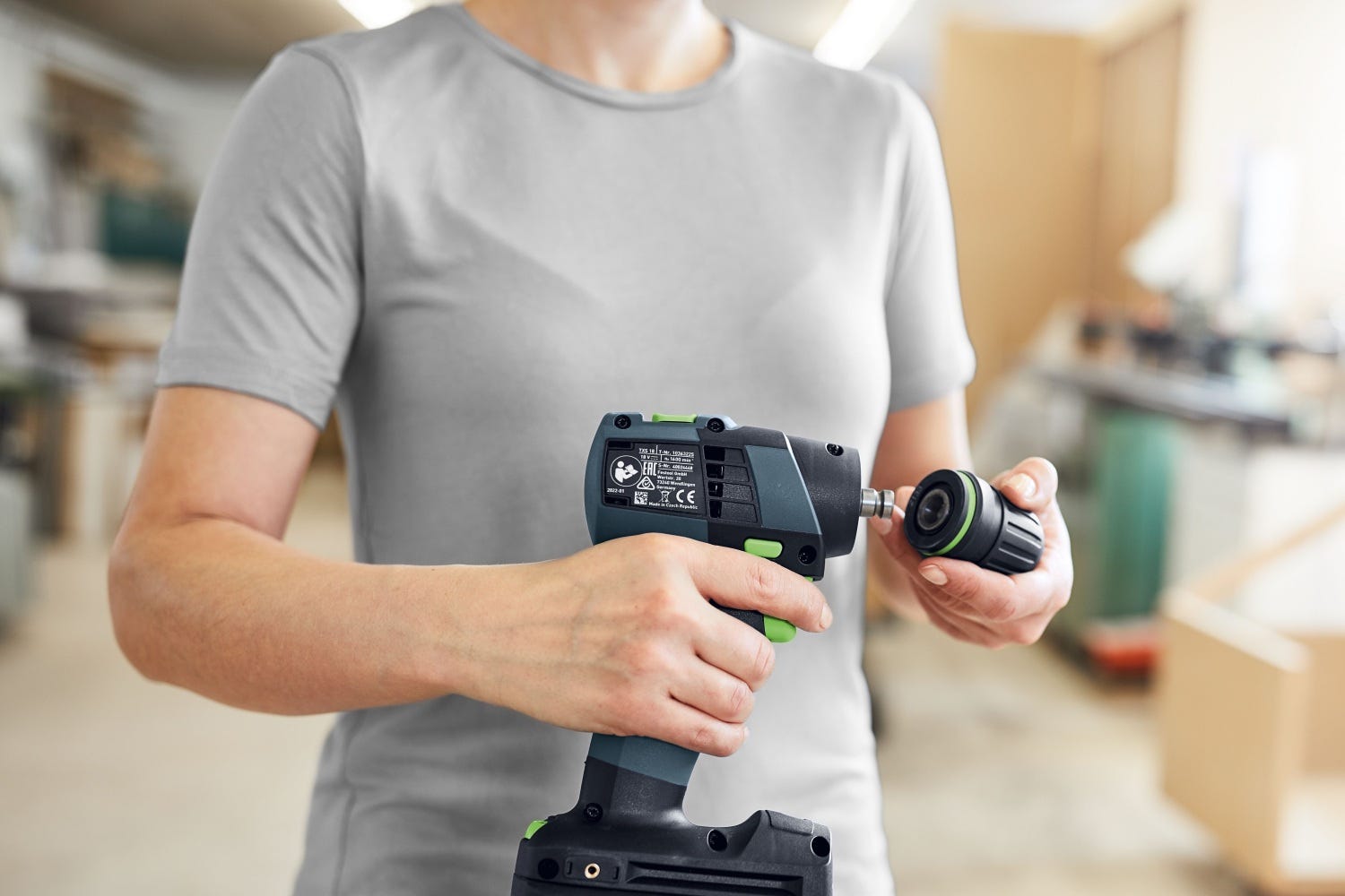 Festool 576903 TXS 18 SET HPC 4.0Ah Cordless Drill Kit