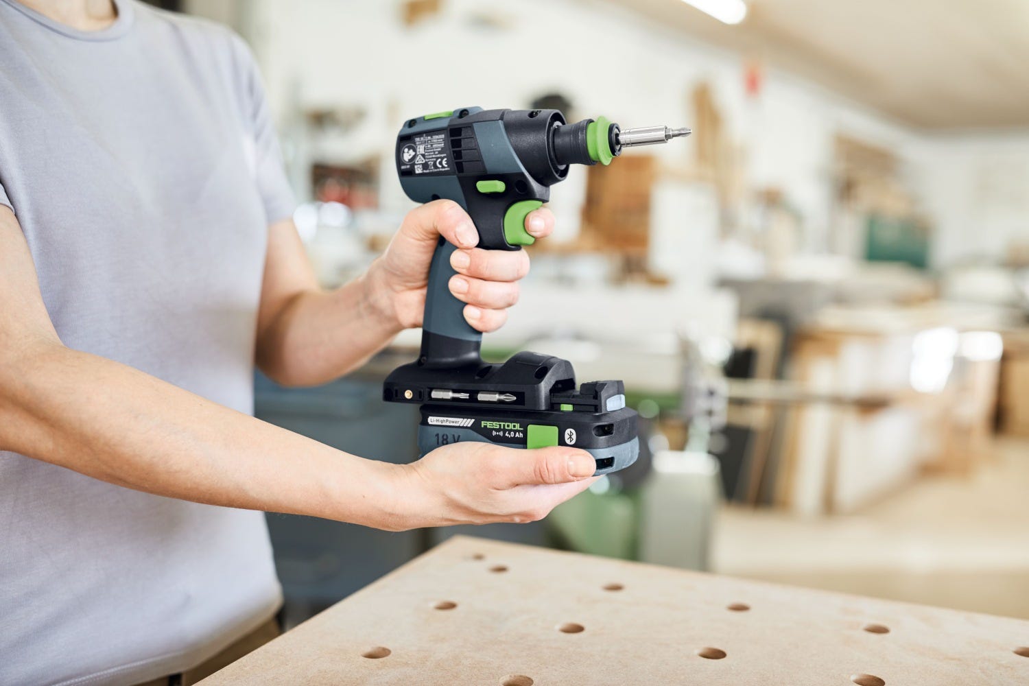 Festool 576901 TXS 18 BASIC Cordless Drill, Tool Only – Tool Nut