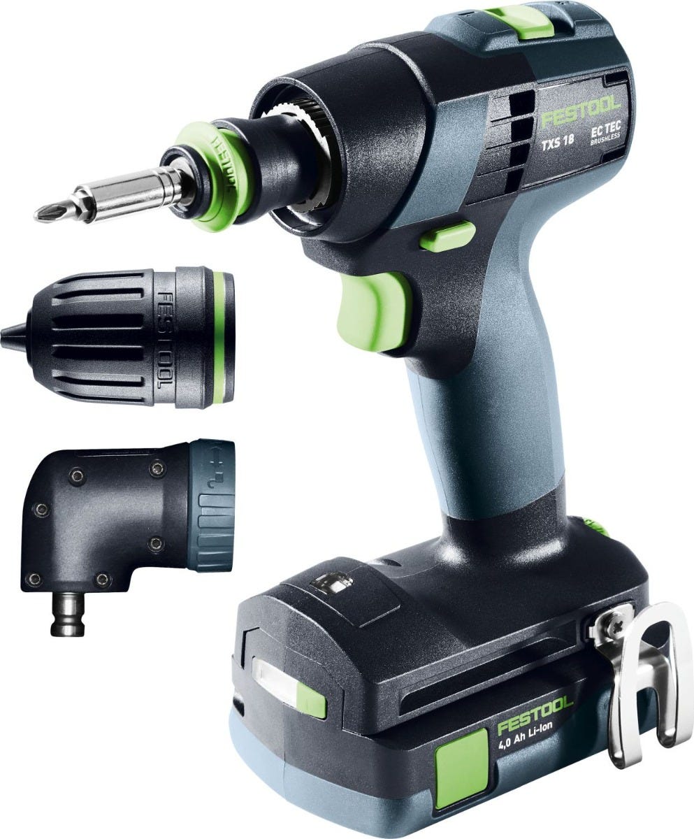 Festool 576903 TXS 18 SET HPC 4.0Ah Cordless Drill Kit