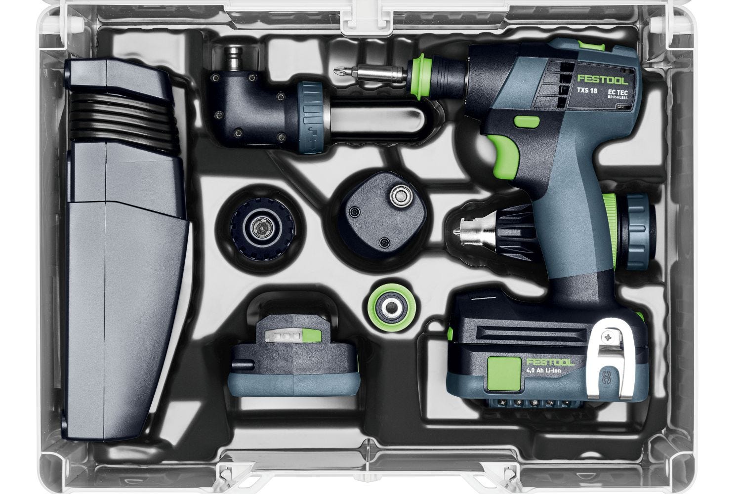 Festool 576903 TXS 18 SET HPC 4.0Ah Cordless Drill Kit