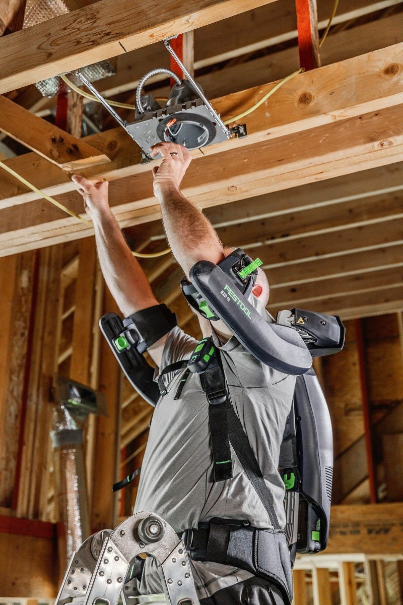 Festool 577340 EXO 18 HPC I-Plus ExoActive Exoskeleton 4.0Ah Kit