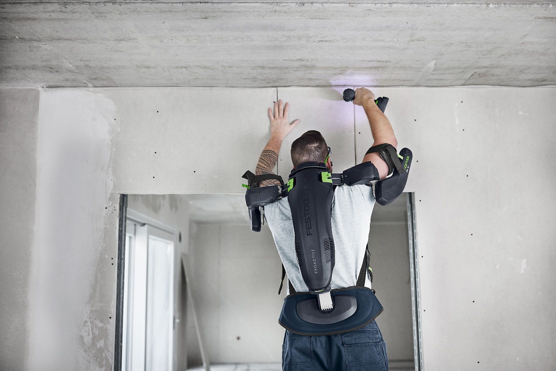 Festool 577340 EXO 18 HPC I-Plus ExoActive Exoskeleton 4.0Ah Kit