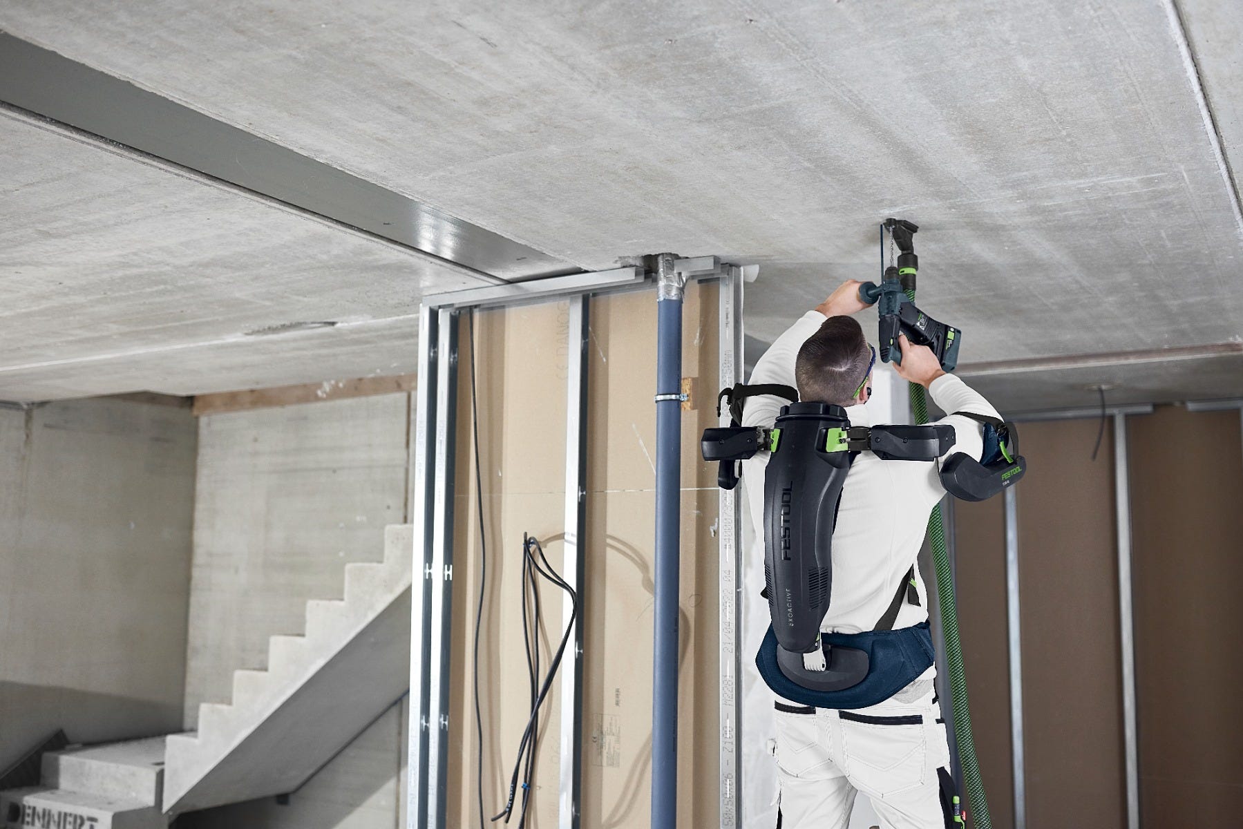 Festool 577340 EXO 18 HPC I-Plus ExoActive Exoskeleton 4.0Ah Kit