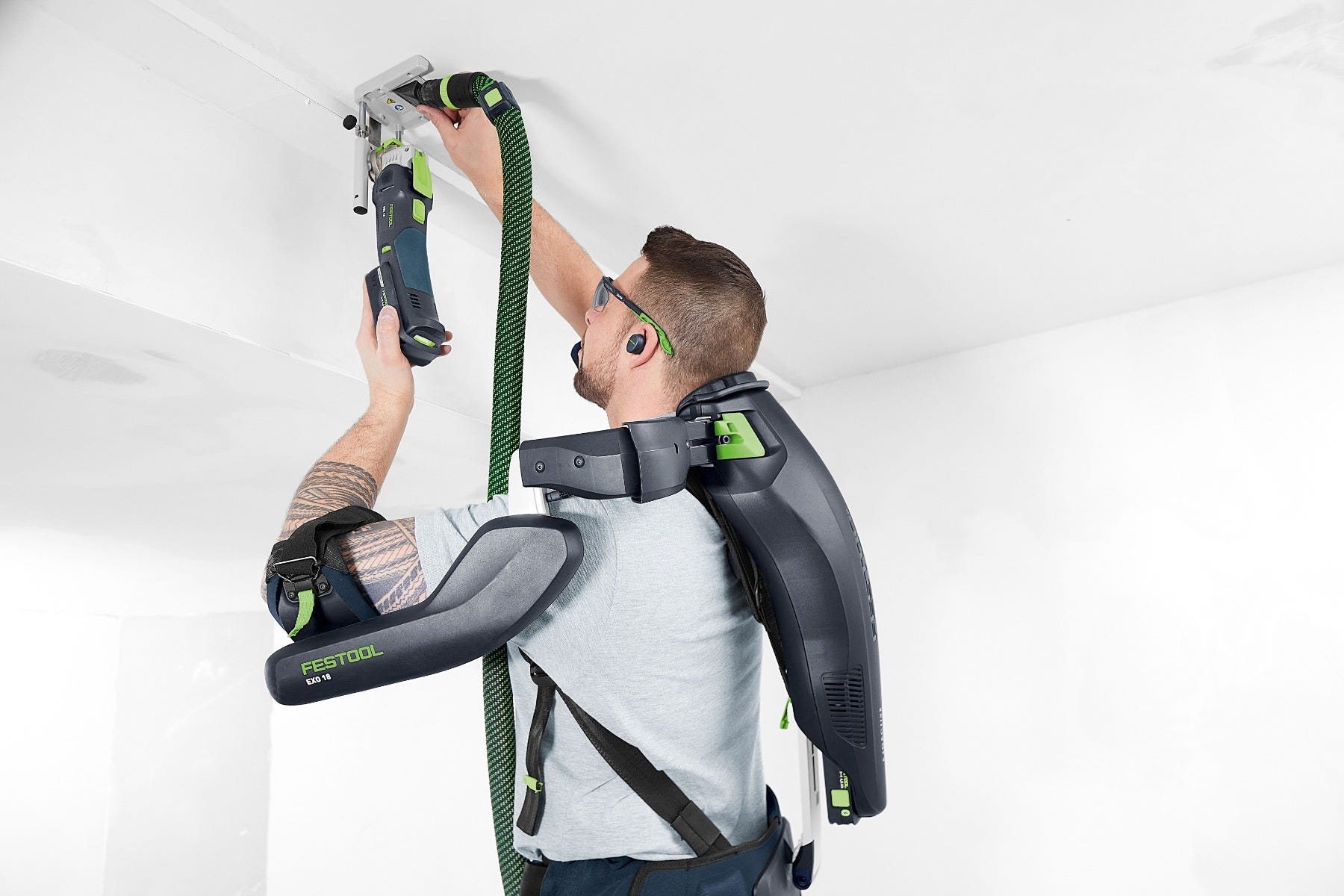 Festool 577340 EXO 18 HPC I-Plus ExoActive Exoskeleton 4.0Ah Kit