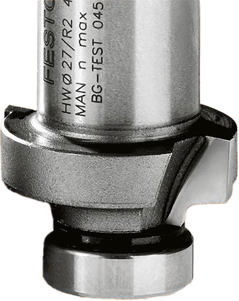 Festool 27mm x 3mm Roundover Router Bit for OFK 500 Edge Routing (490093)