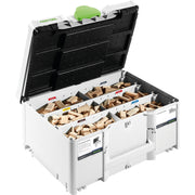 Festool 576794 Domino DF 500 1,060-Piece Tenon Assortment Systainer3 with Cutters