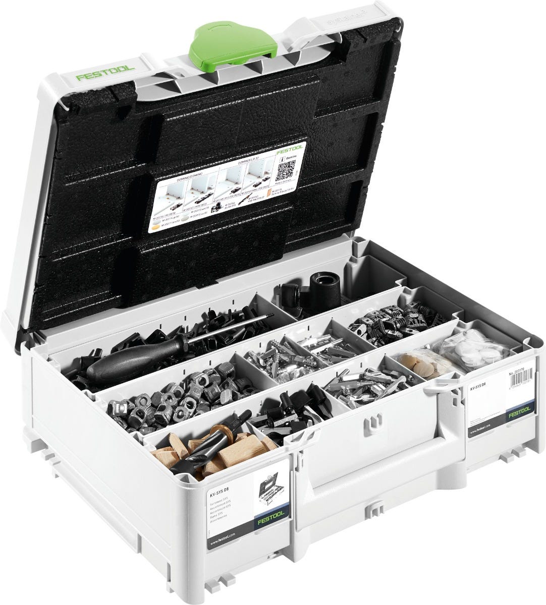 Festool 576797 Domino DF 500 Connector Assortment Systainer